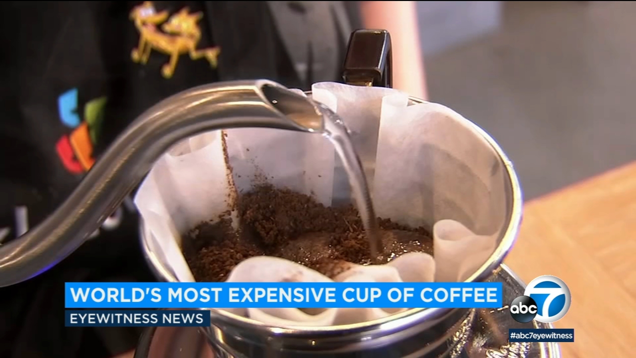 SoCal shop brews $75 cups of coffee