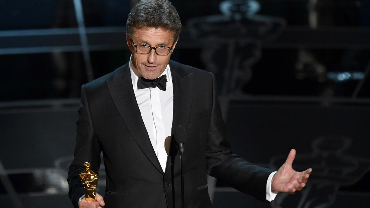 Pawel Pawlikowski accepts the award for Best Foreign Language Film for "Ida."