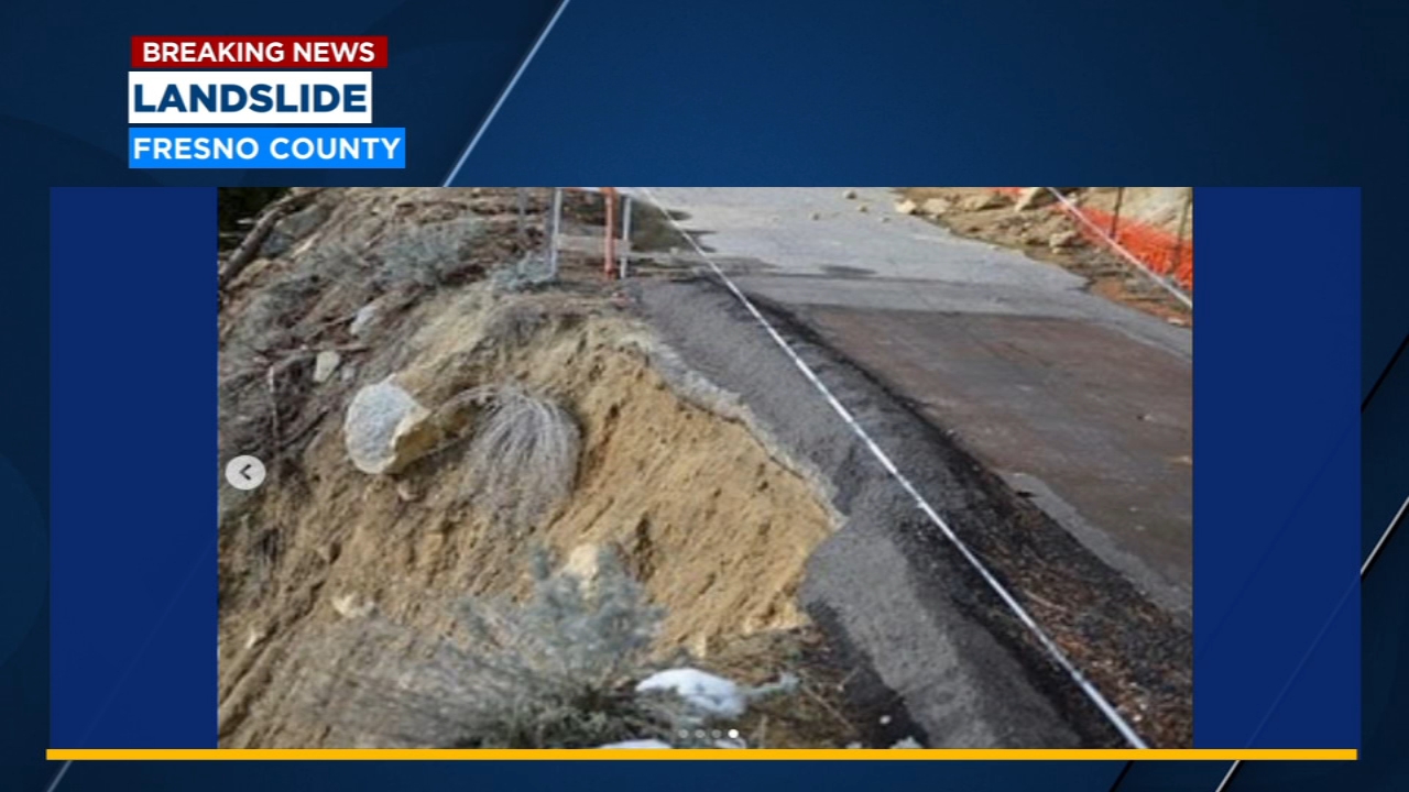 Landslide closes Huntington Lake Road in Fresno County