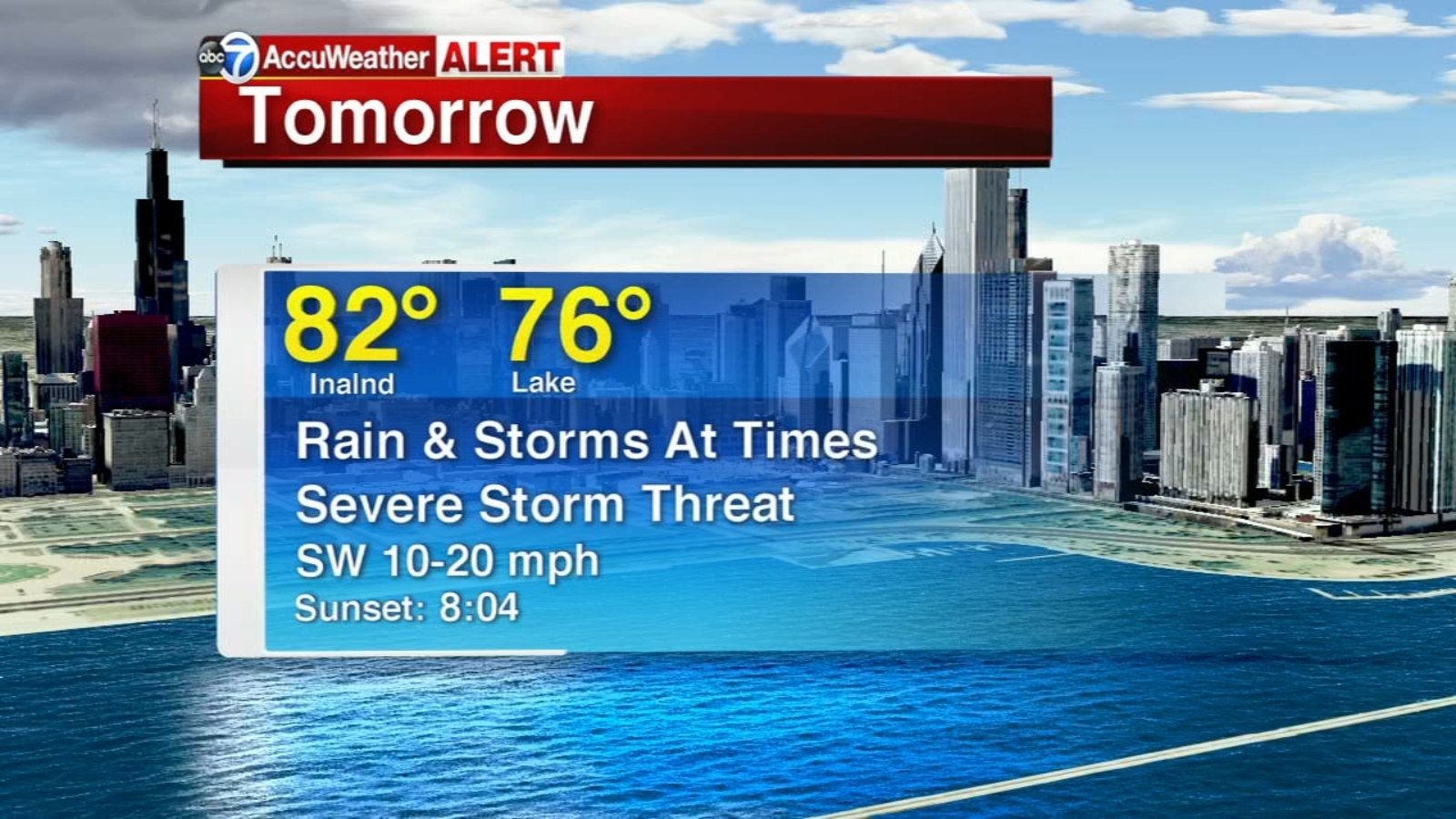 Chicago Accuweather Very Warm Rain Possibility Of Severe Storms