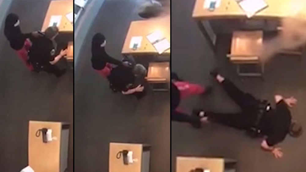 Robber disarms HPD officer at cell phone store: New video