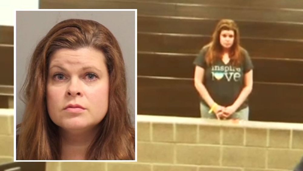 A 39-year-old woman has been charged with online solicitation of a minor