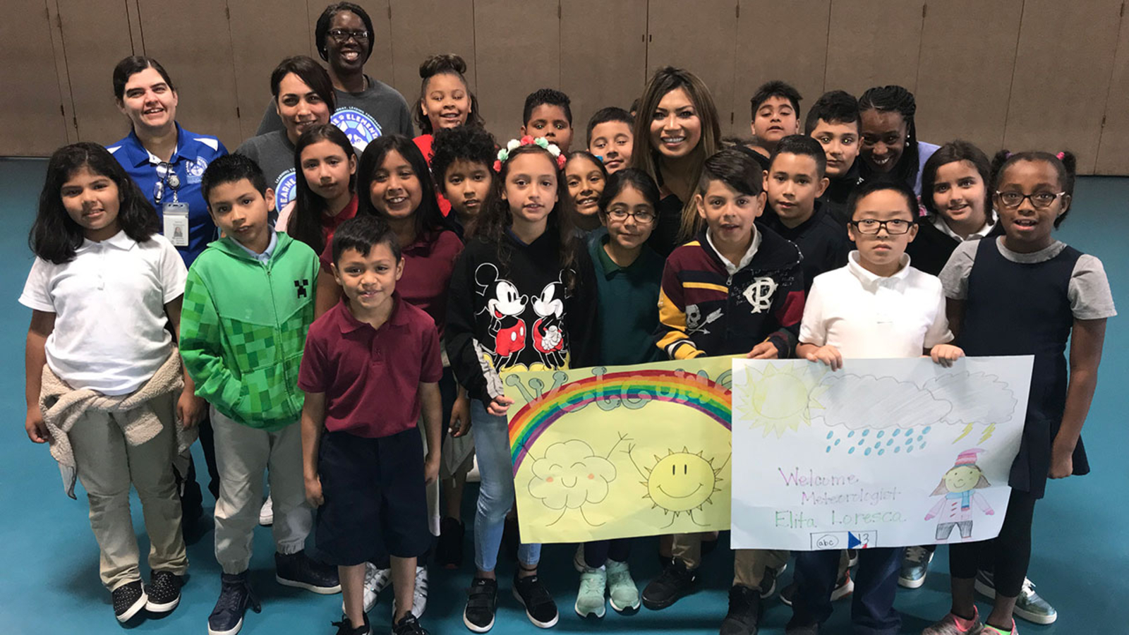 HTX+ ABC13's Elita Loresca greeted with warm from Hearne