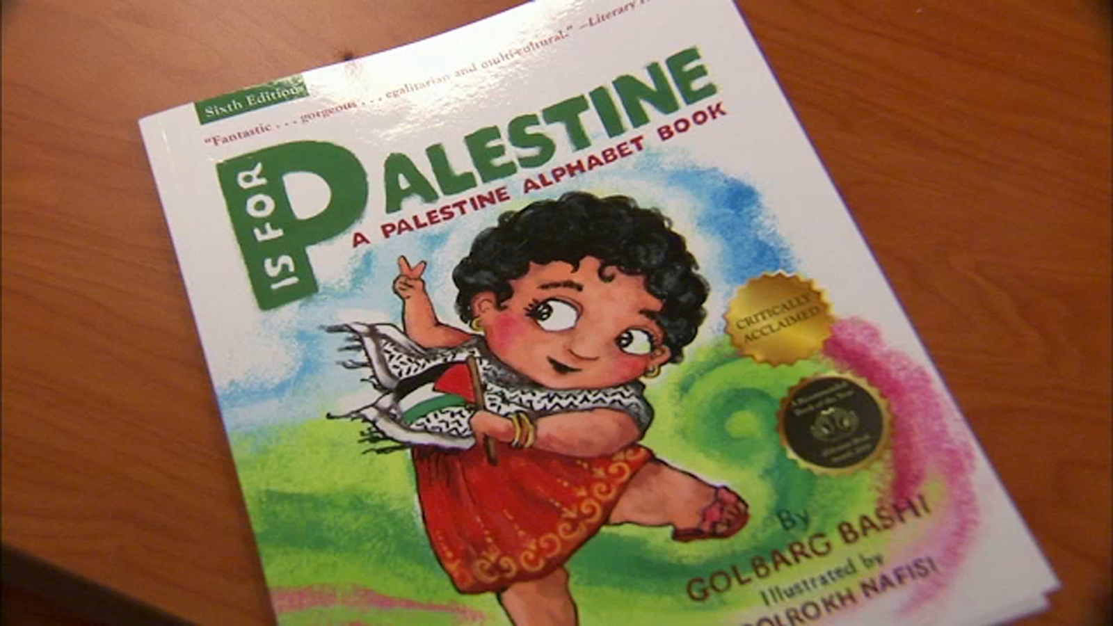 Children S Book P Is For Palestine Stirs Controversy In New Jersey Town Abc7 New York