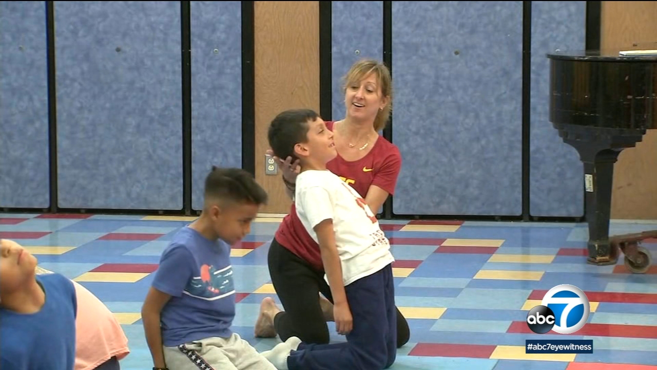 Program aims to help Compton kids overcome stress with yoga