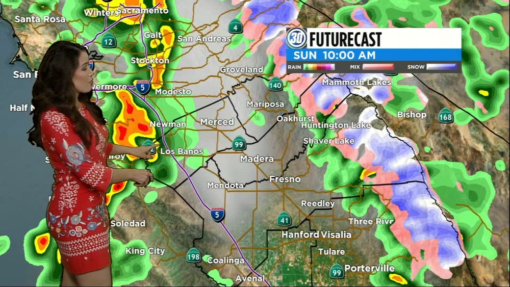 Thunderstorms move across the Valley. More rain expected in the afternoon