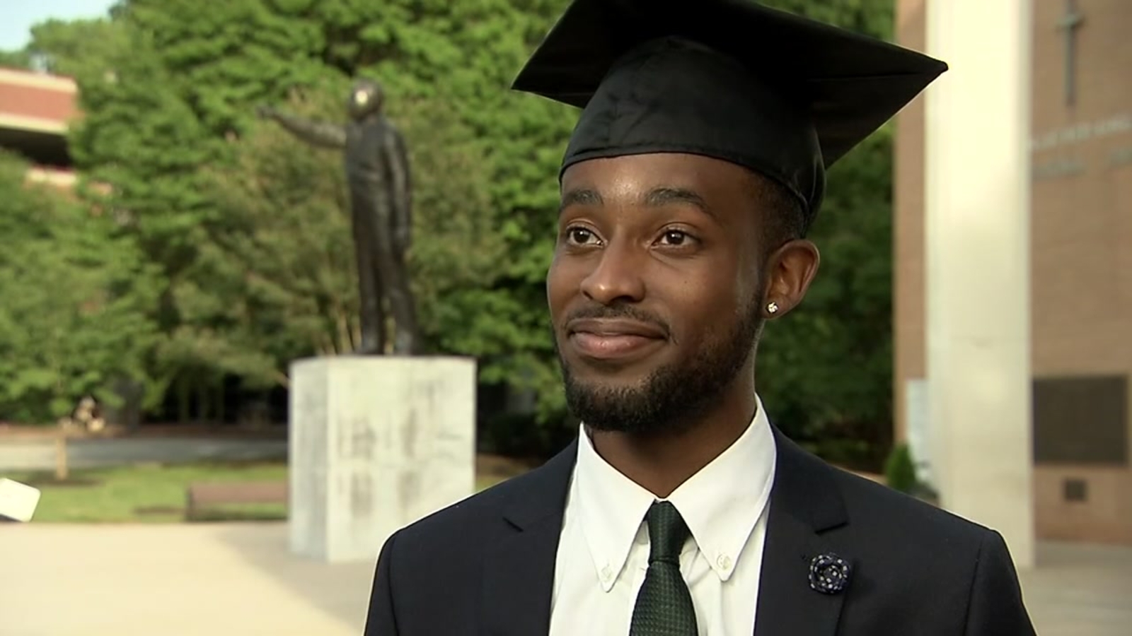 shocked' Raleigh man describes moment commencement speaker