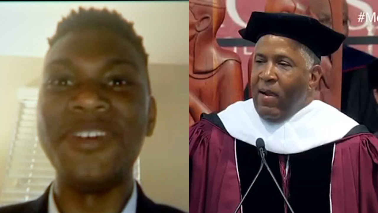 Bryn Mawr student's debt wiped clean thanks to Morehouse College commencement speaker