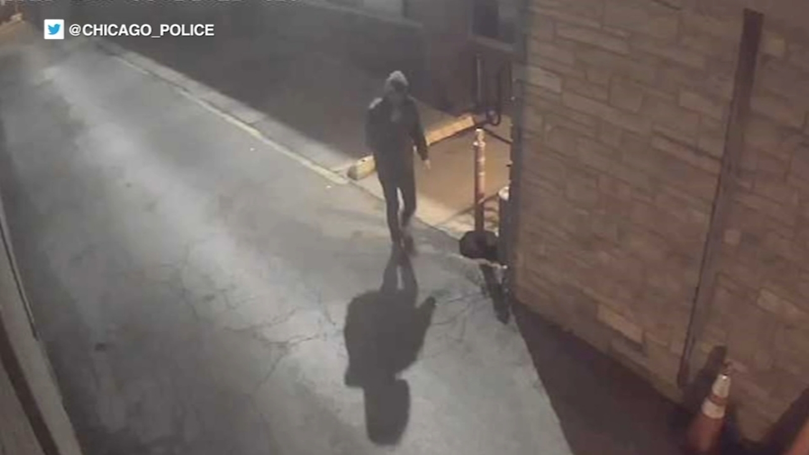 Surveillance image of suspect in attempted arson at Lakeview synagogue ...