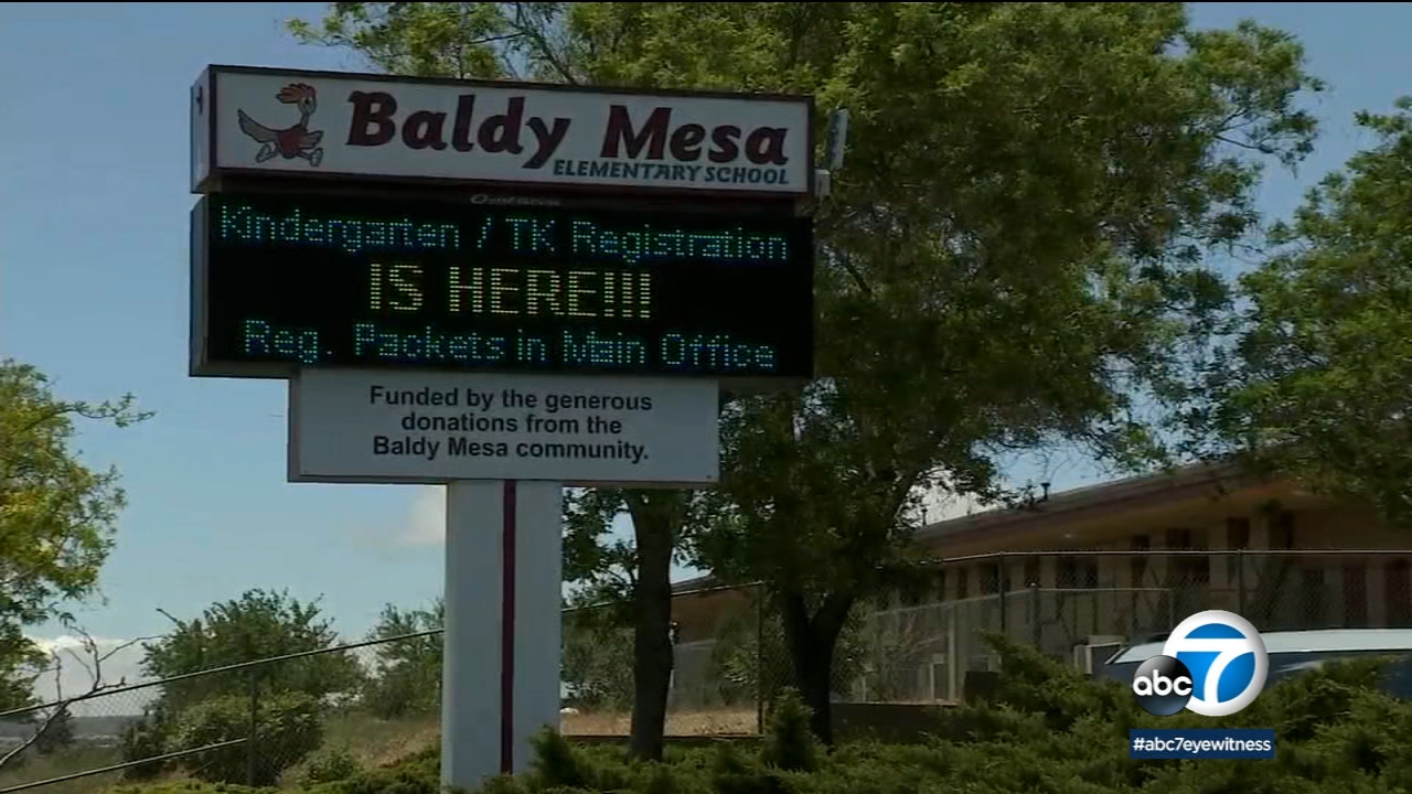 Ammo, razor blades found at Baldy Mesa Elementary