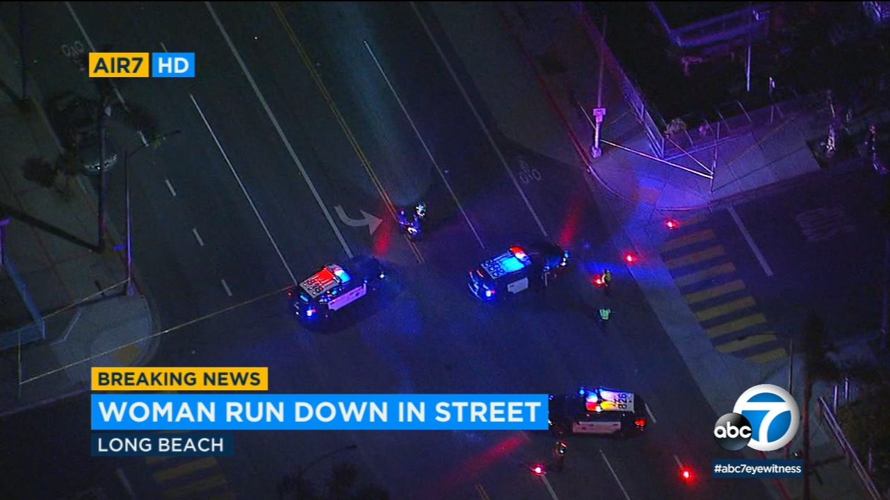 2 people detained after woman killed in Long Beach hit-and-run - ABC7 ...