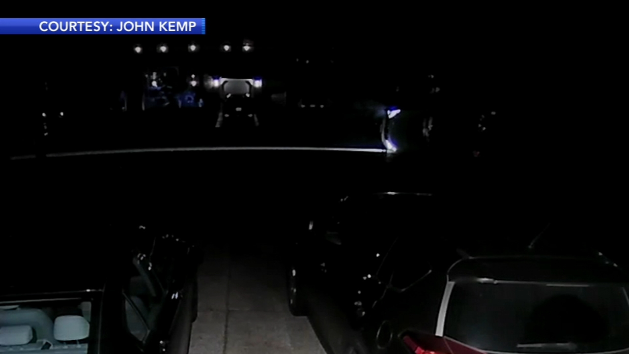 Security camera captures crash in Audubon, N.J.