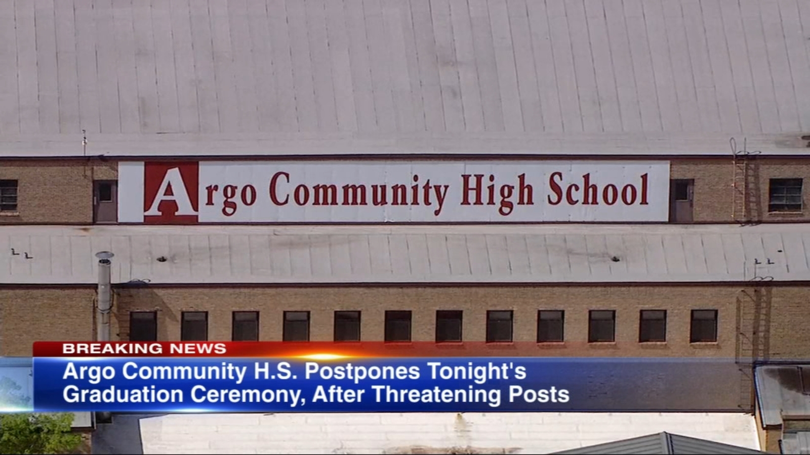 Argo Community High School in Summit graduation postponed