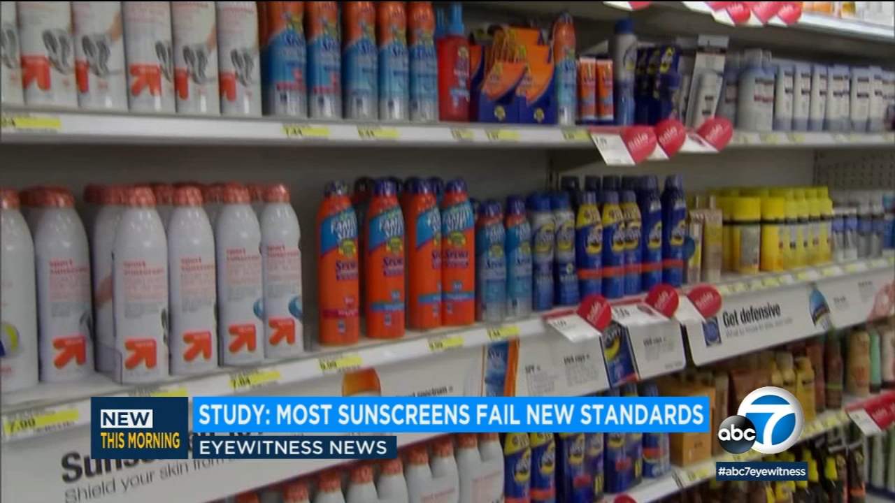 Most sunscreens ineffective, possibly harmful, study says