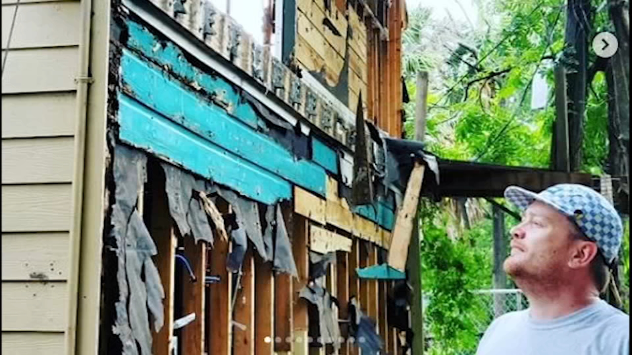 Local artist transforming pieces of iconic music building into art