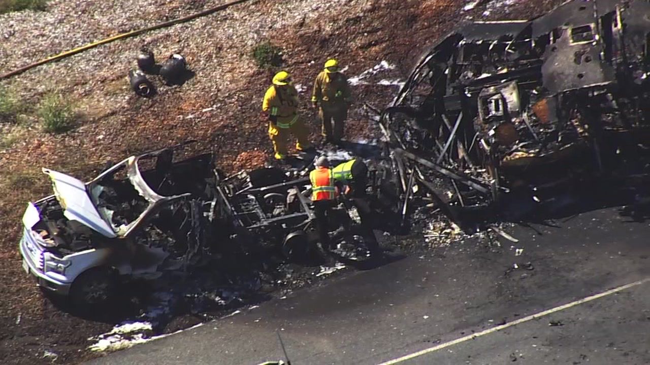 Car fire on Highway 92 in San Mateo prompts 'severe' traffic alert