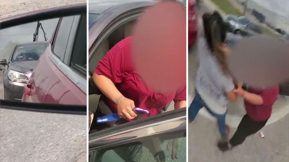Pregnant woman attacked in Houston road rage incident: video