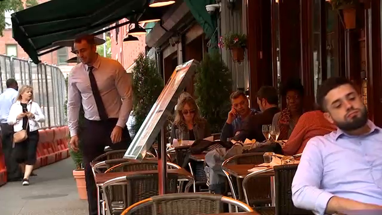 Restaurant owners say construction project hurting outdoor business
