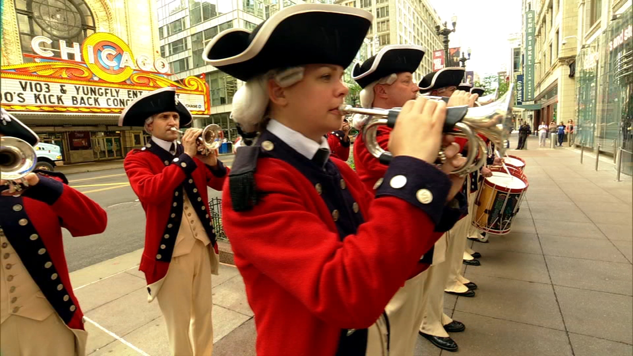 The United States Army Old Guard Fife and Drum Corps joins ABC7 ahead of Memorial Day Parade