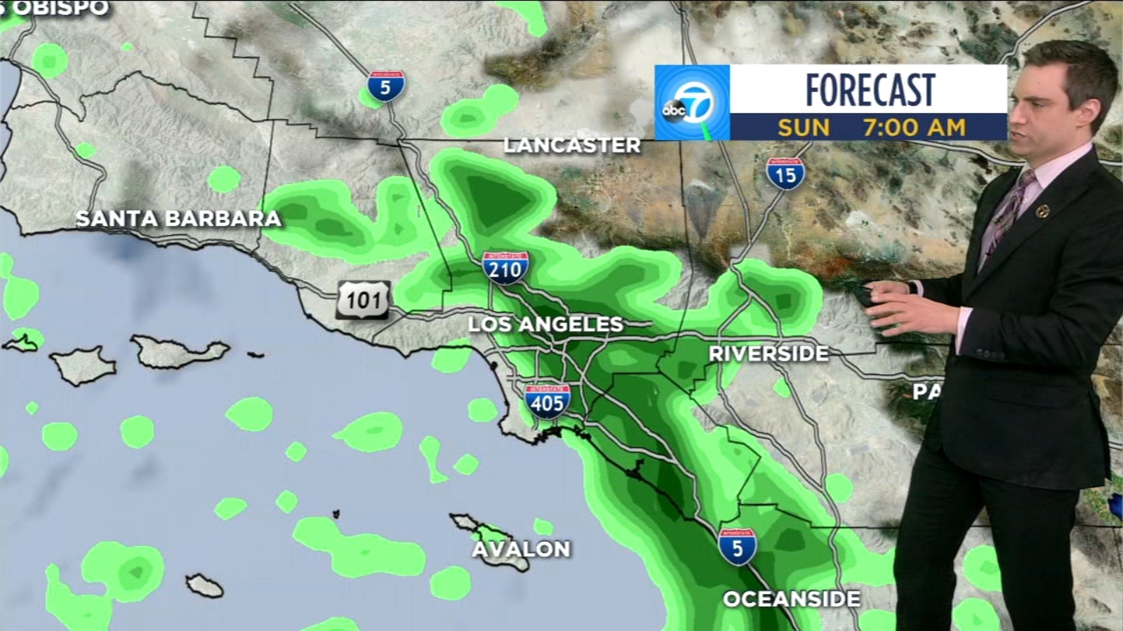 Southern California weather forecast Los Angeles, Orange County