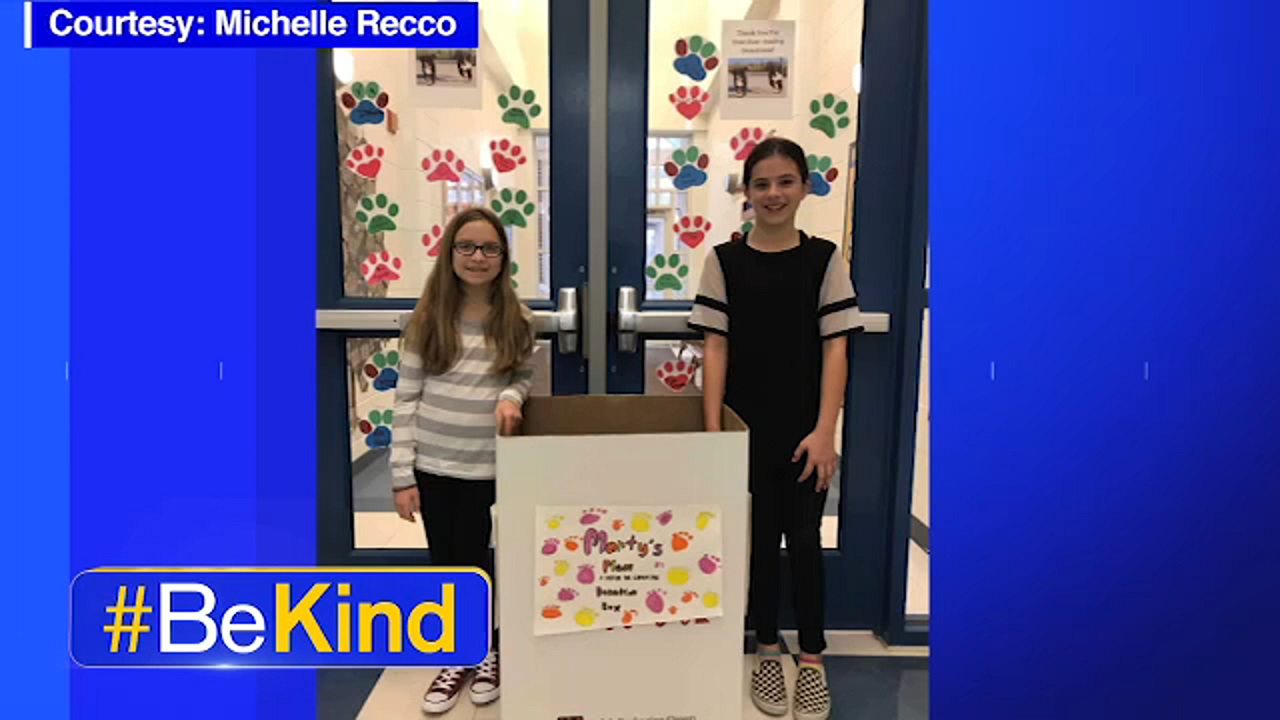NJ students hold donation drive for dog shelter