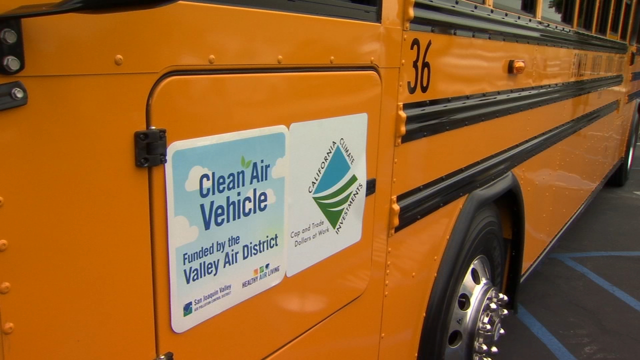 Fowler Unified adds electric school bus to their route