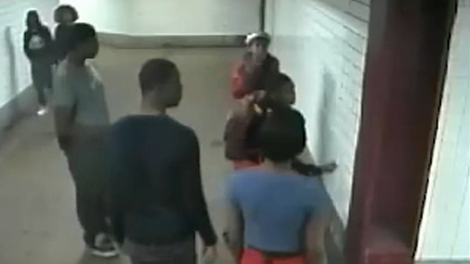 Group of teens wanted in Brooklyn subway station pepper spray attack ...