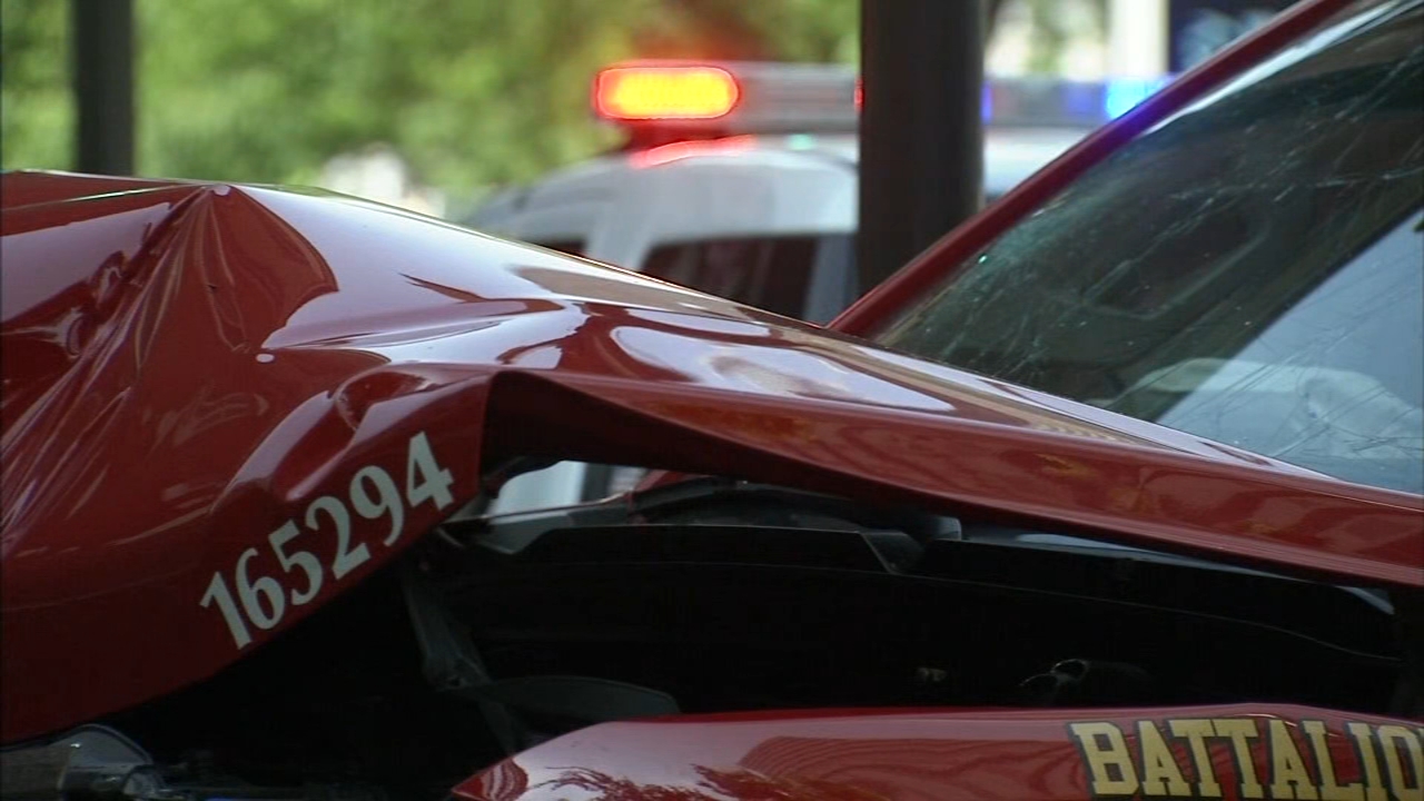 Philadelphia Fire vehicle strikes pedestrian in Center City