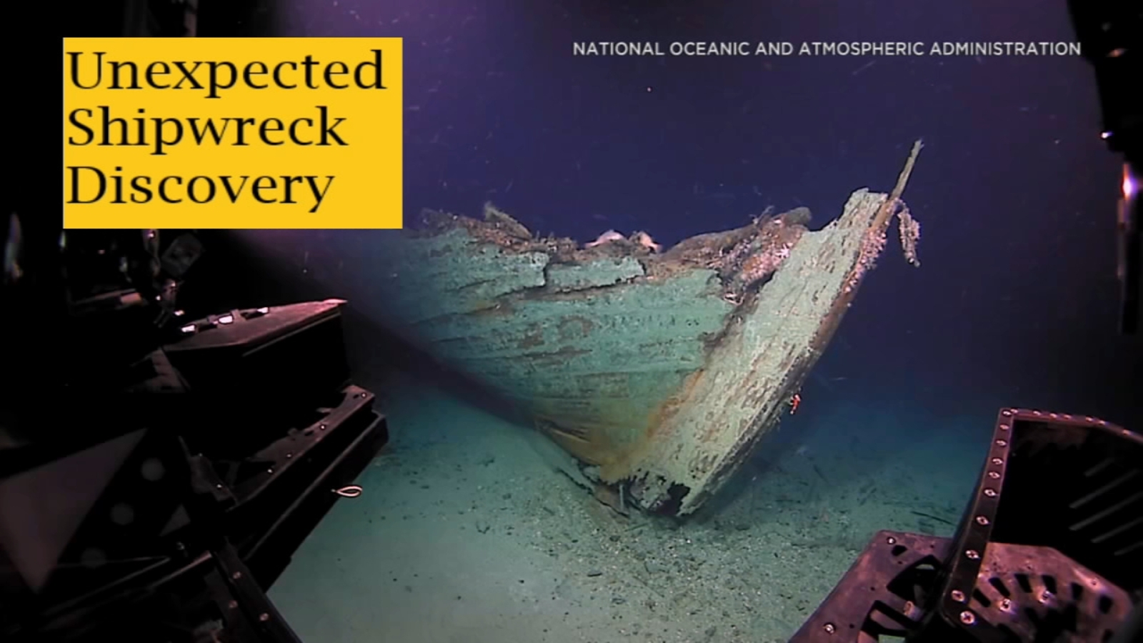 NOAA ship makes unexpected shipwreck discovery in Gulf of Mexico ABC7