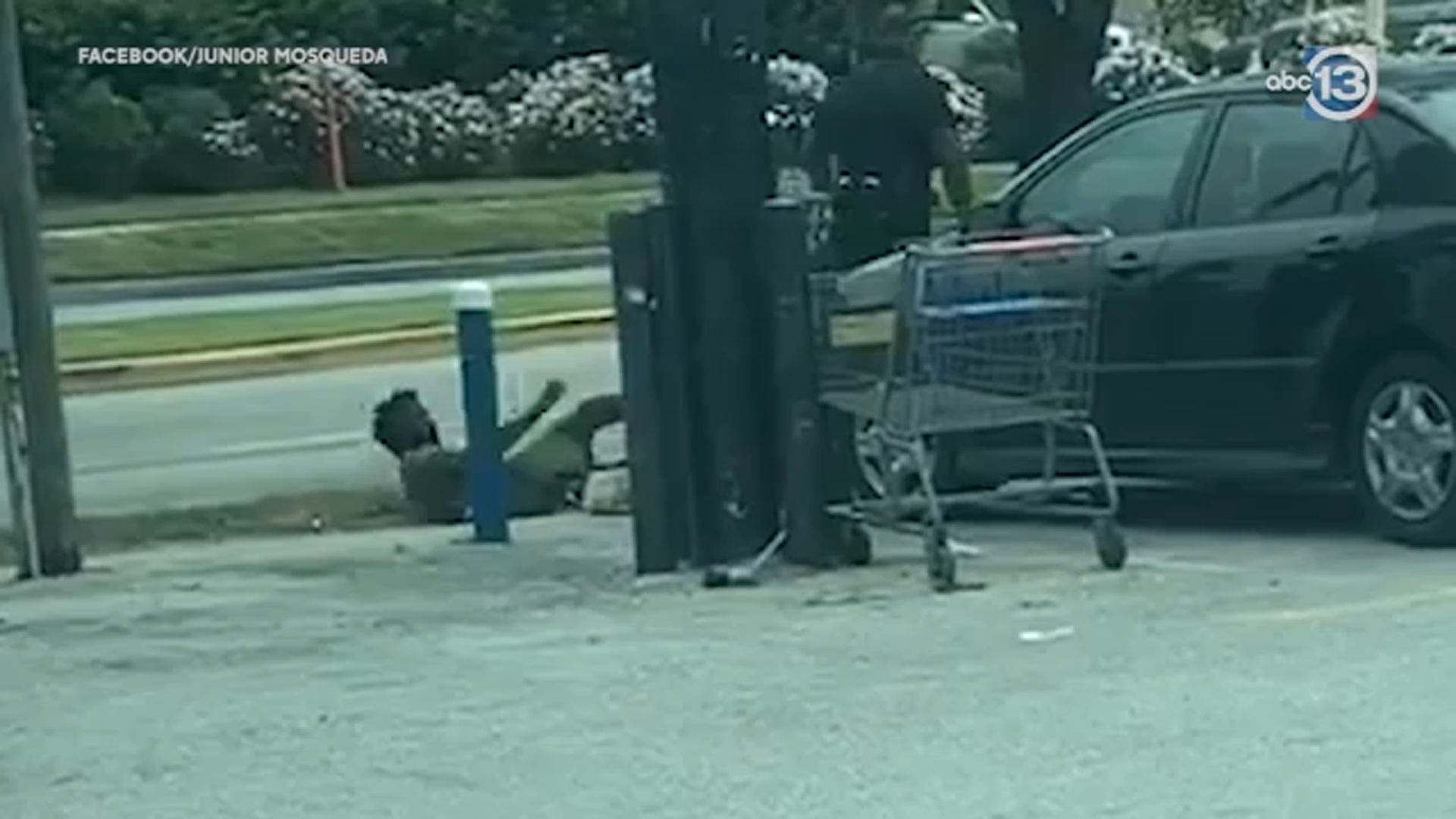 Video shows security guard dumping man out of his wheelchair