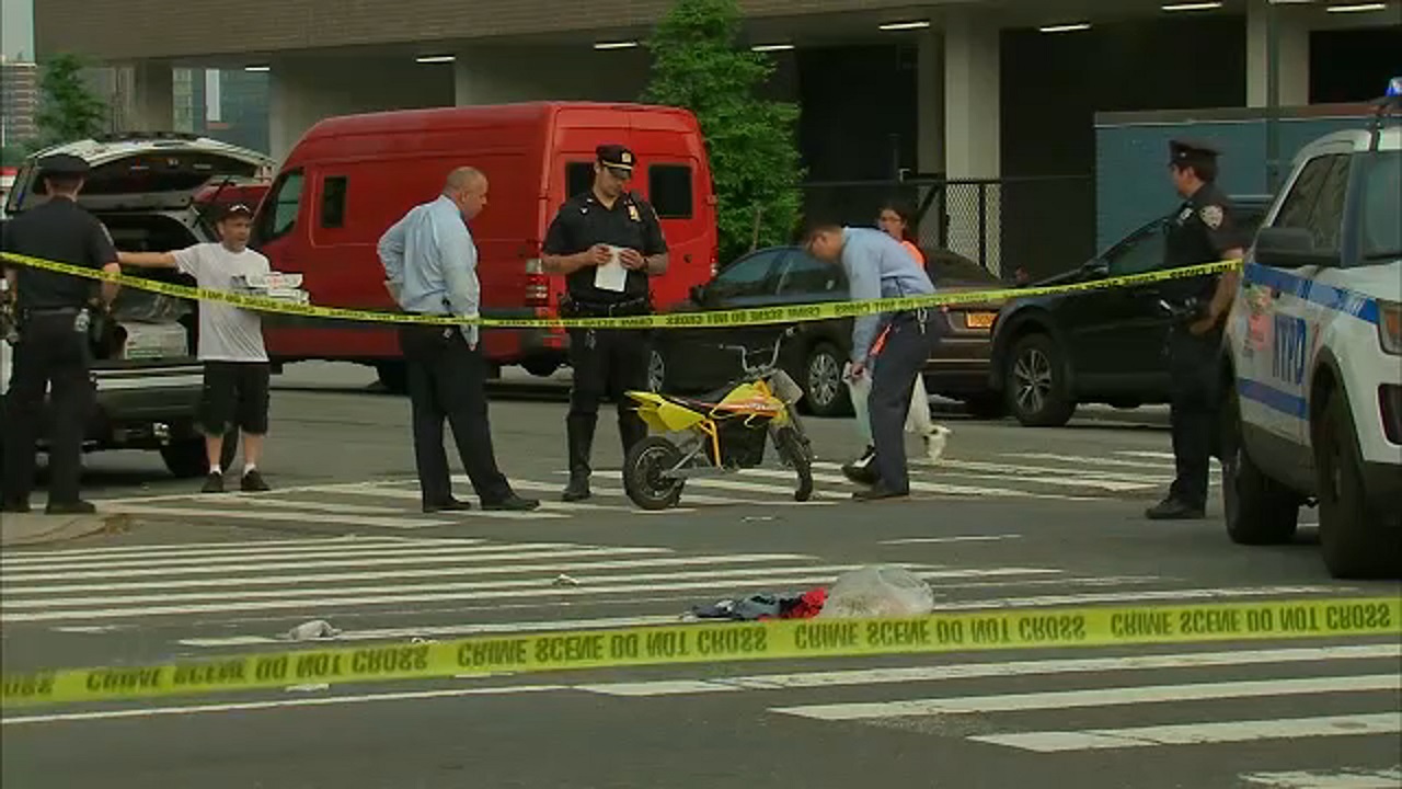 10-year-old boy on bicycle struck by ambulance in East Harlem