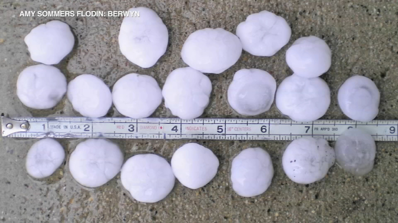 Chicago Weather: Severe storms Saturday brought hail, flooding