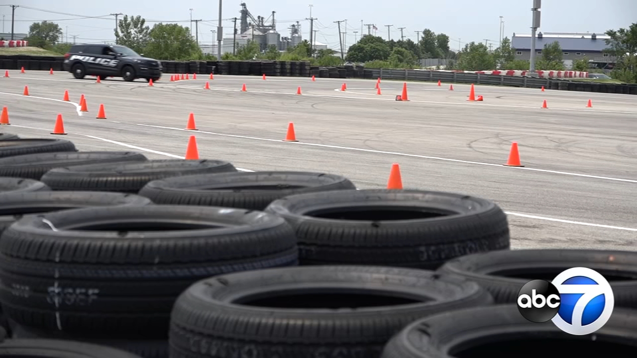 Chicago area police departments test drive new Ford Hybrid Police Interceptor cars