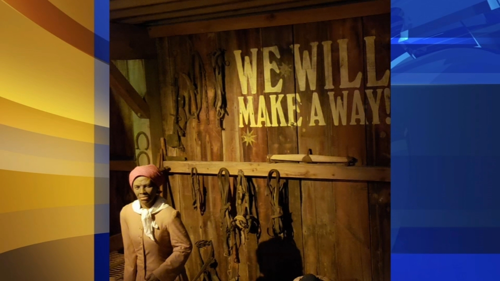 Students learn about Underground Railroad in immersive experience