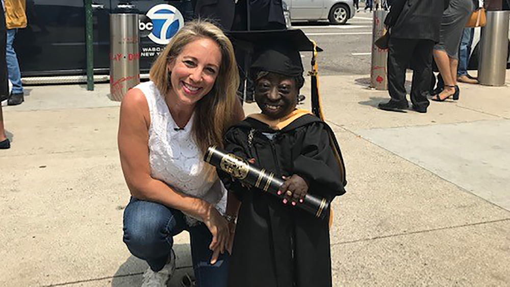 Woman given 3 days to live at birth graduates Medgar Evers College