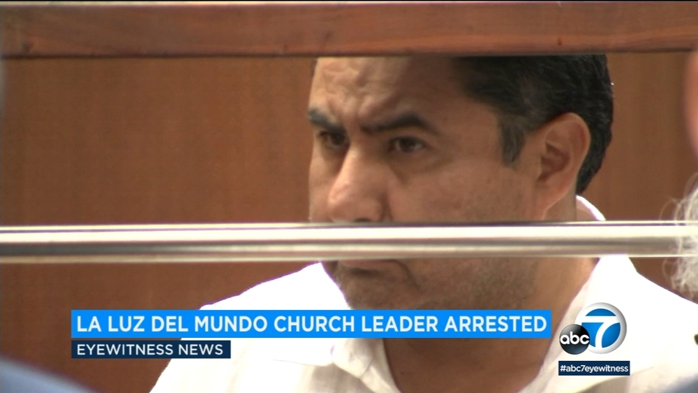 Bail set at $50M for La Luz del Mundo church leader facing sex charges