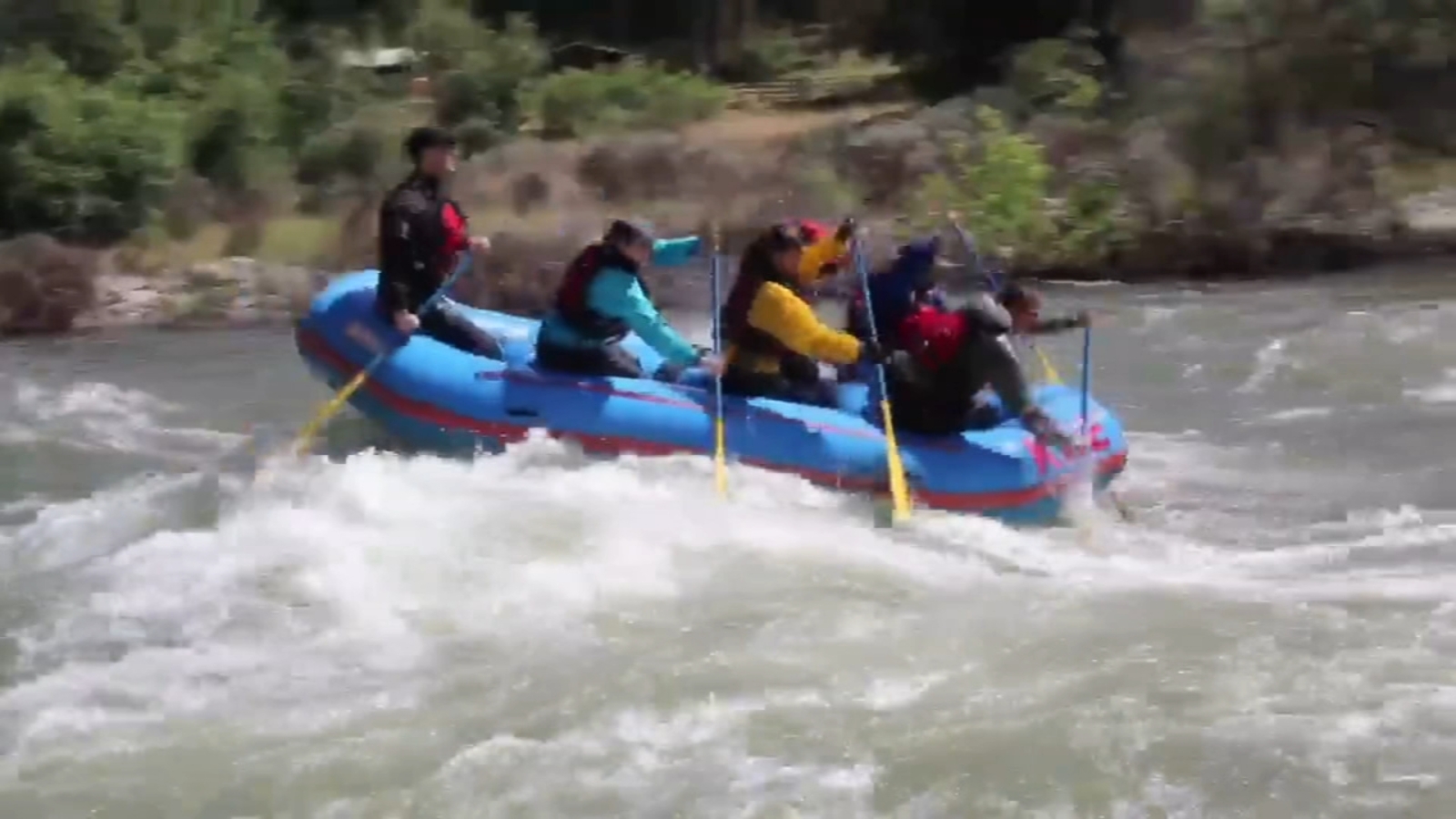 Snowmelt creates perfect conditions for rafting on upper Kings River