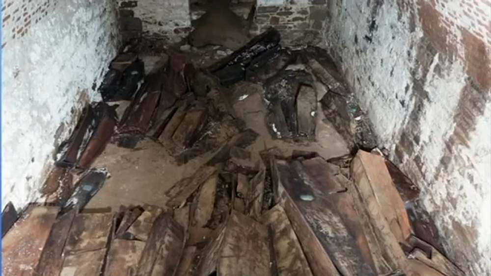 Questions over what to do with bone fragments found at NYC park