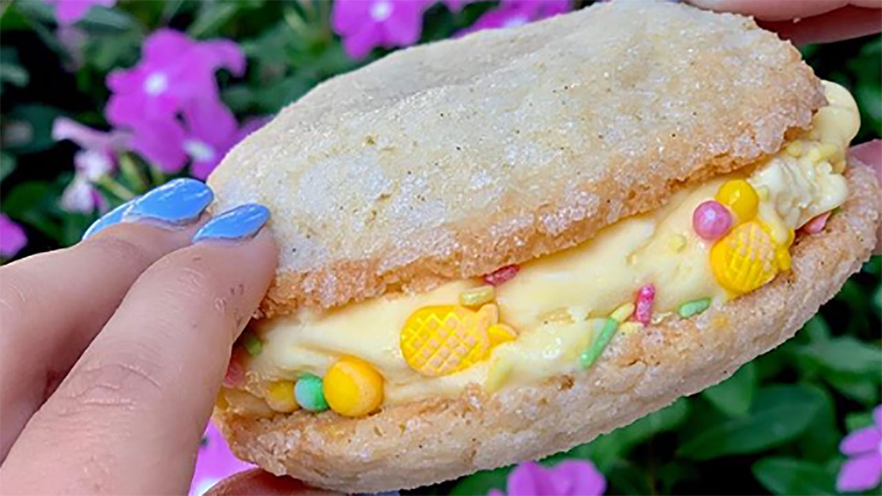 Boozy Dole Whip cookie sandwiches coming to Walt Disney World