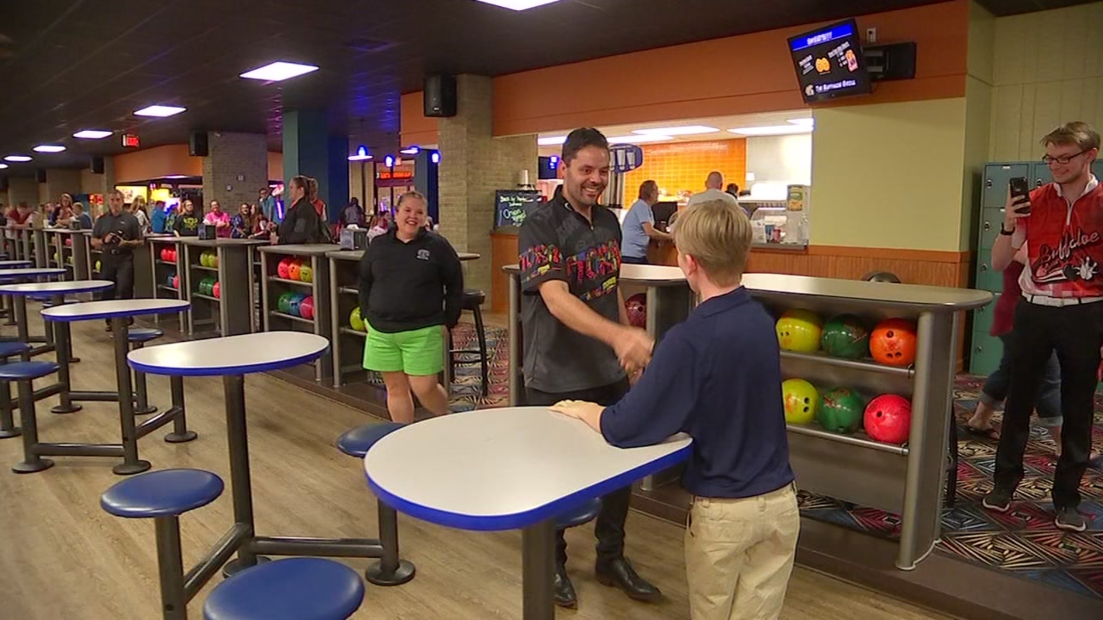 Professional Bowler surprises young fan in Raleigh ABC11 RaleighDurham