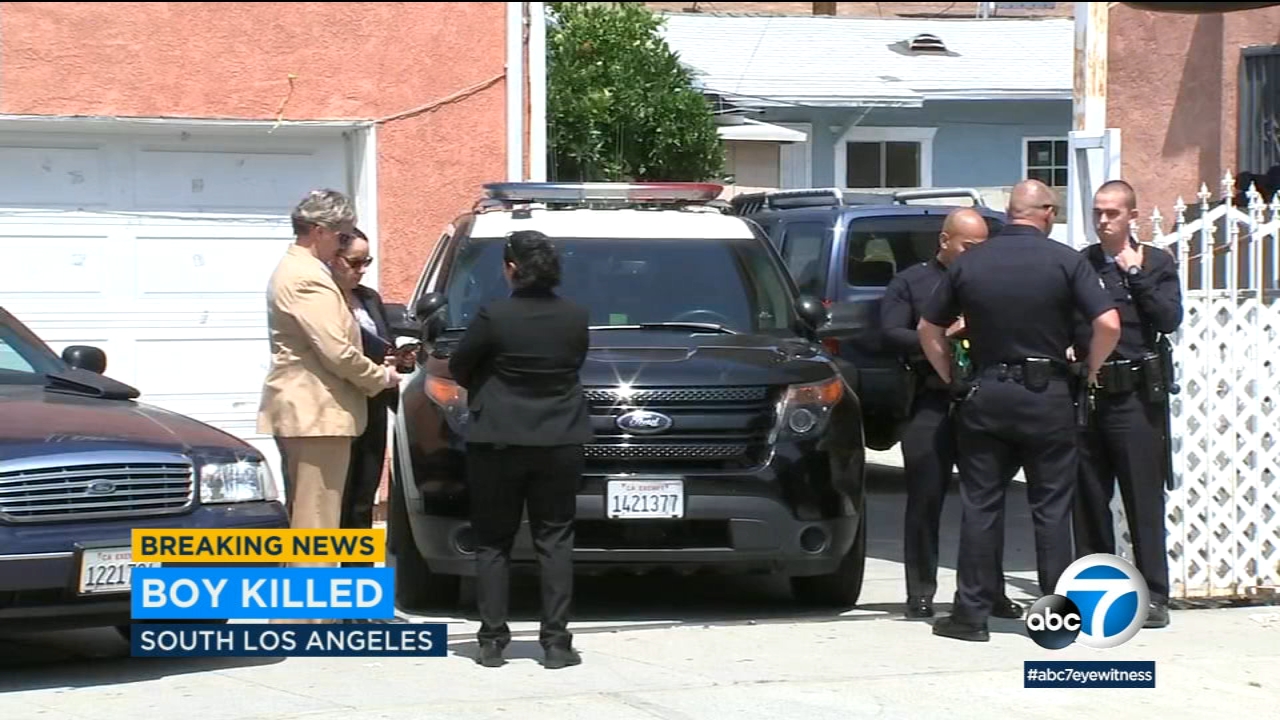 4-year-old boy in South L.A. killed, police say