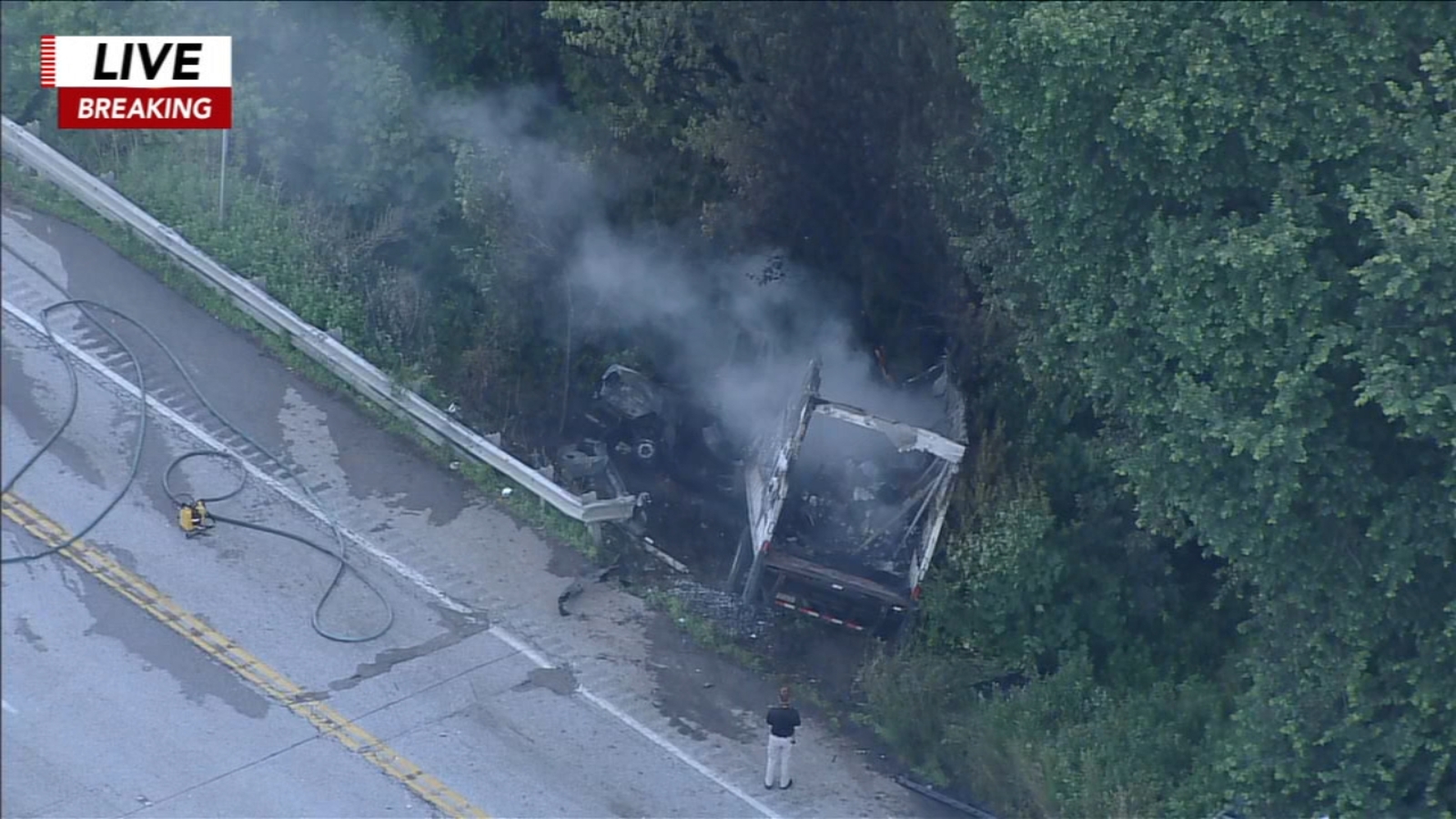 Smoke seen after 2vehicle crash in Atglen, Chester County 6abc Philadelphia