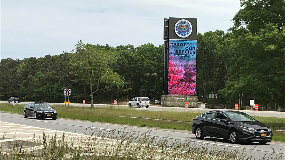 Tribe fights to keep 61-foot-tall billboard along Sunrise Highway on Long Island