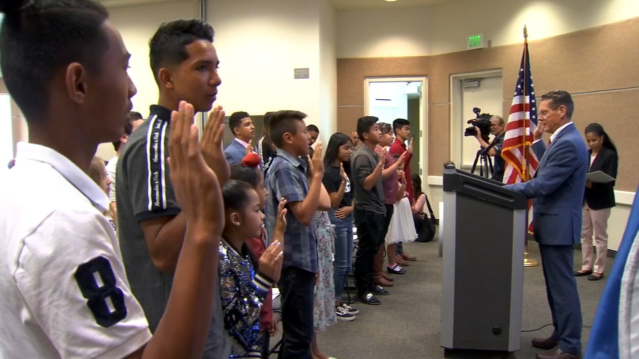 20 children become US citizens in special Central Valley ceremony