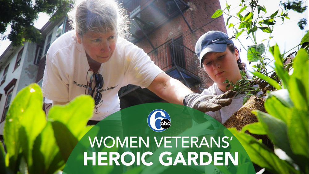 New garden blossoms at women veterans' community in Philadelphia