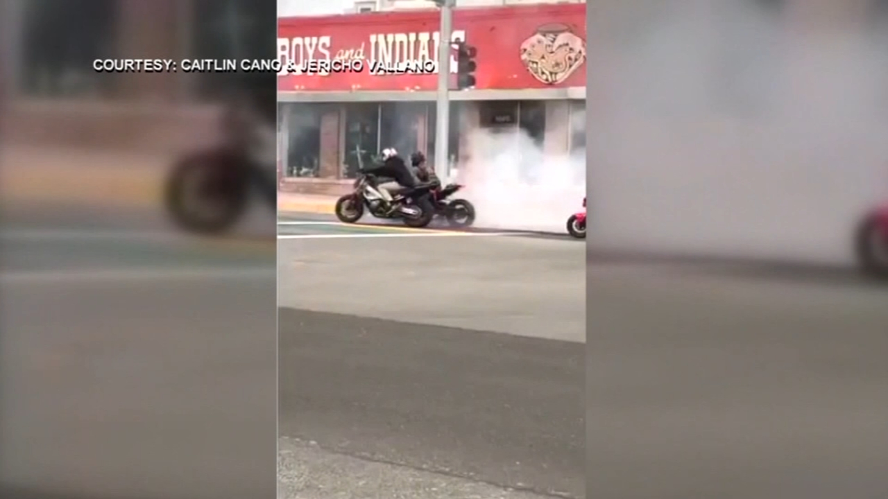 Motorcyclists film themselves vandalizing rainbow crosswalks, police say