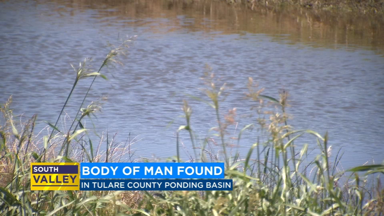 Tulare County deputies pull body found in ponding basin