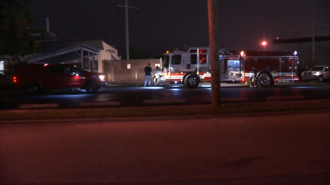Tank explodes, causes fire at Delco chemical plant