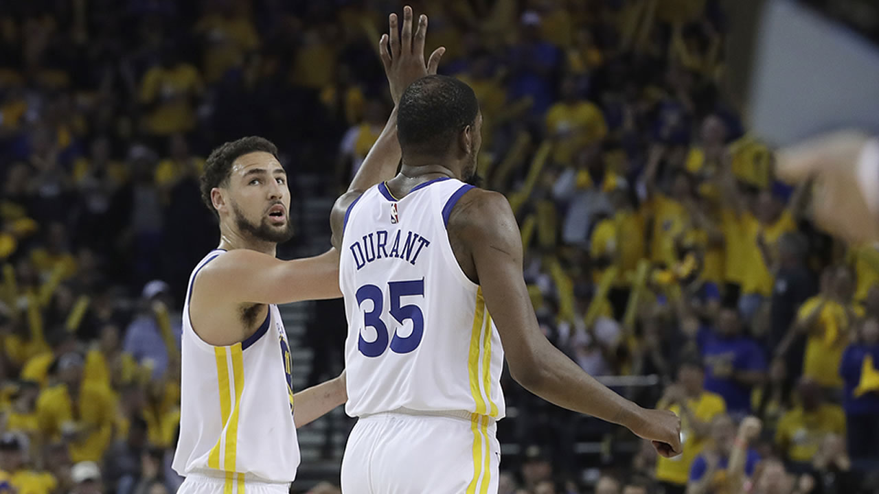 Klay Thompson writes touching tribute to Kevin Durant