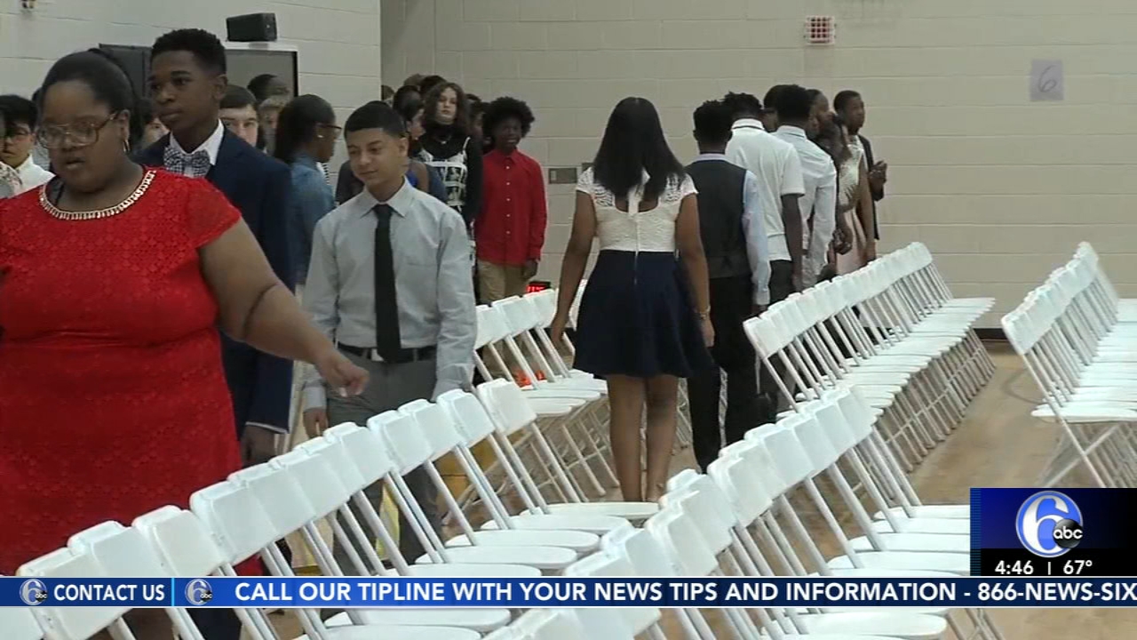 Cedarbrook Middle School 8th grade graduation